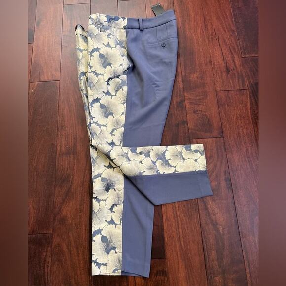 Eloquii Gold Grey Kady Fit Brocade Metallic Pants Grey and Gold Size 16 - Picture 6 of 12